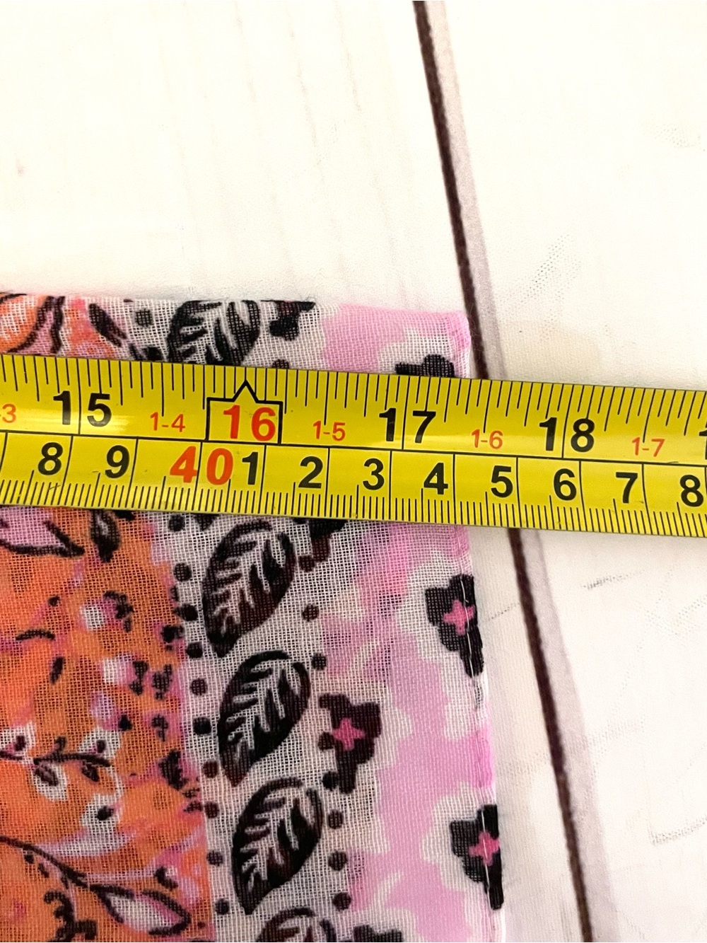 Custom Upcycled Dolly Graphic Tee with Pink & Orange Patchwork Sleeves XL-2XL - Picture 12 of 16